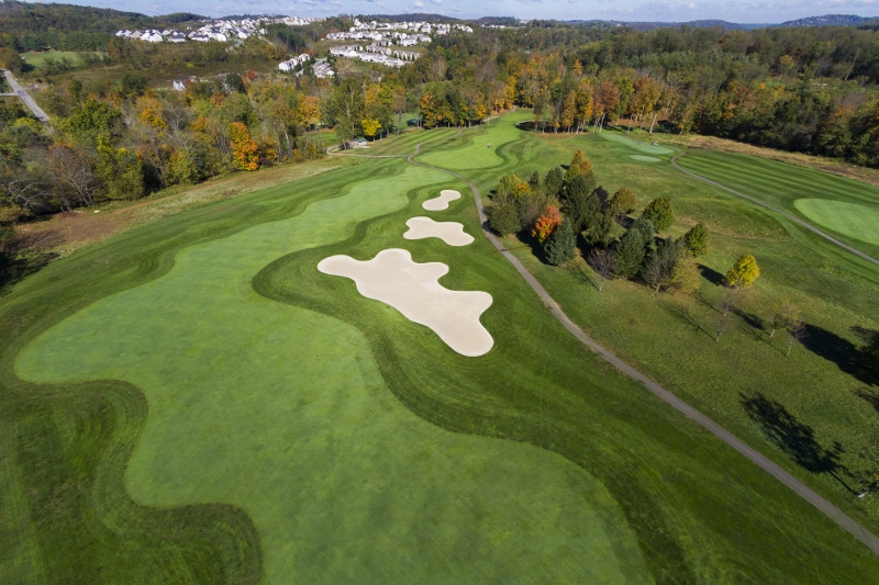 Aerial View of Golf Course